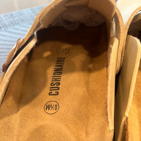 Cushionaire sandal clog beige 8.5 women - Picture 6 of 6